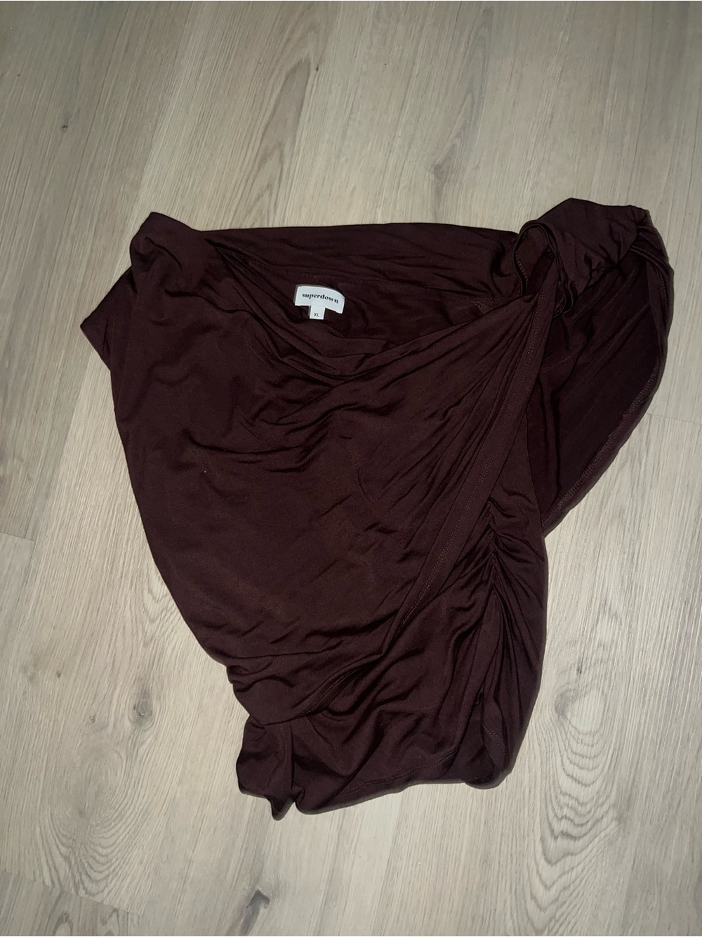 superdown Draped Ruched Top size XL